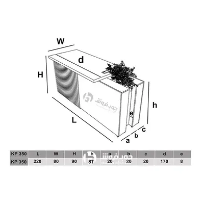 عکس میز پیشخوان مدل KP350 40938