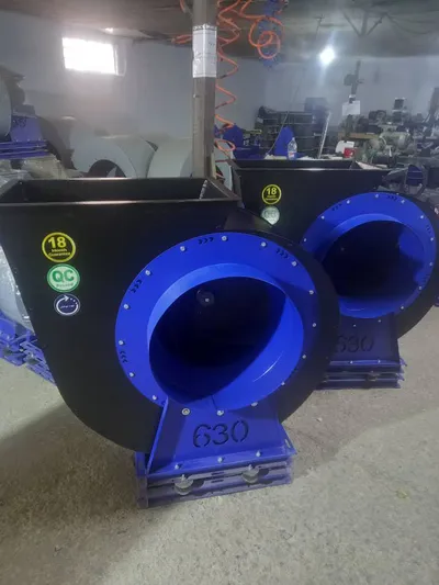 عکس اگزاست فن سانتریفیوژ مکنده صنعتی بکوارد جوشی 41099