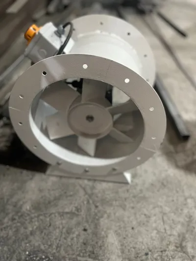 عکس هواکش آکسیال کانالی صنعتی مدل سیلندری 41132