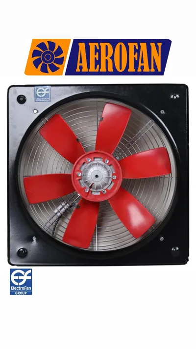 عکس هواکش آکسیال دیواری صنعتی قابدار 41177