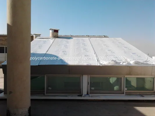 عکس جایگزینی پلی کربنات با شیشه های شکسته 42047