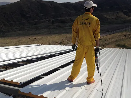 عکس ساندویچ پنل سقفی 42184