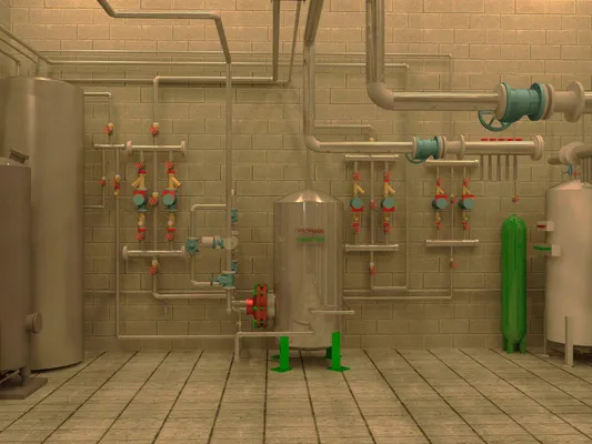 عکس گروه مهندسی آلفا-موتورخانه منبع کوئلی 42210