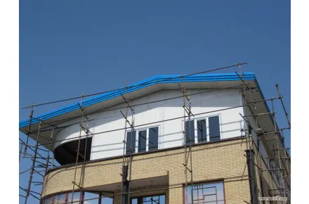 عکس اجرای خرپا/اسکلت فلزی سبک شیبدار 43051