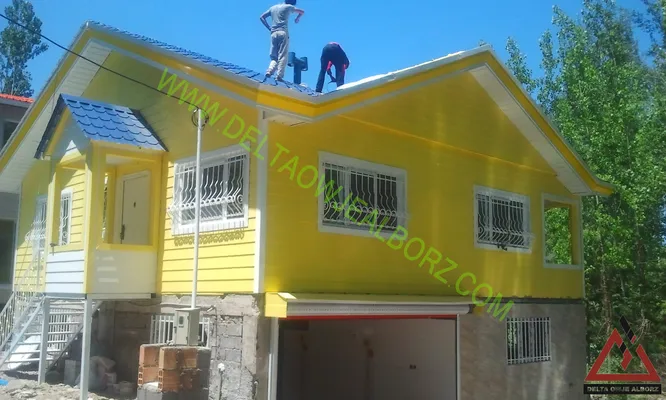 عکس ویلای پیش ساخته با سیستم l.s.f 437