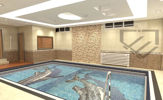 عکس طراحی واجرا استخر 44072