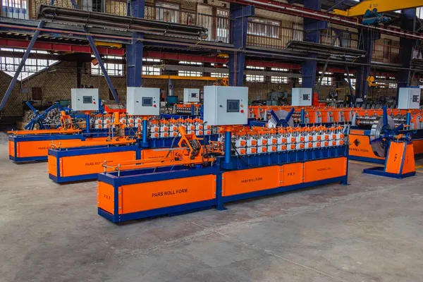 عکس دستگاه ورق کرکره سینوسی/ذوزنقه/طرح سفال/سازه کناف 44747