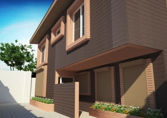 عکس طراحی و اجرای نمای ساختمان 79